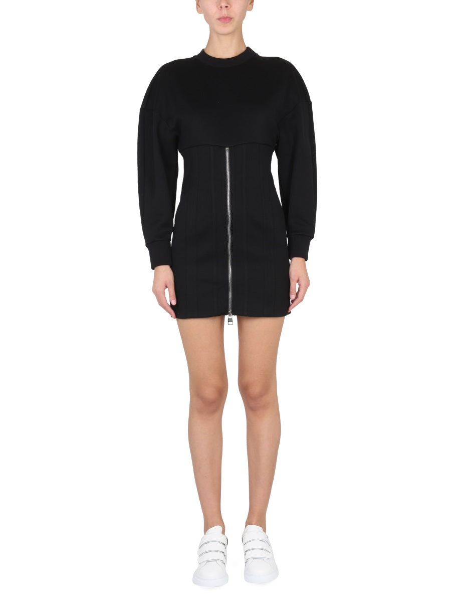Alexander McQueen Dresses? Alexander Mcqueen Women Mini Dress With Cocoon Sleeves Luxury Party Occasion Dress