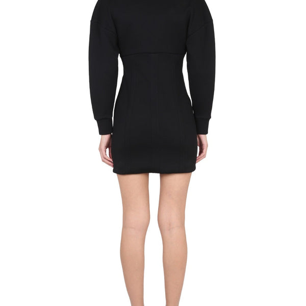 Alexander McQueen cocktail dresses side profile designer luxury fashion