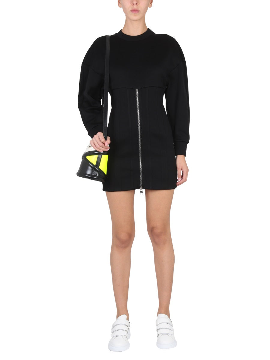 Alexander McQueen Dresses? Alexander Mcqueen Women Mini Dress With Cocoon Sleeves Luxury Party Occasion Dress