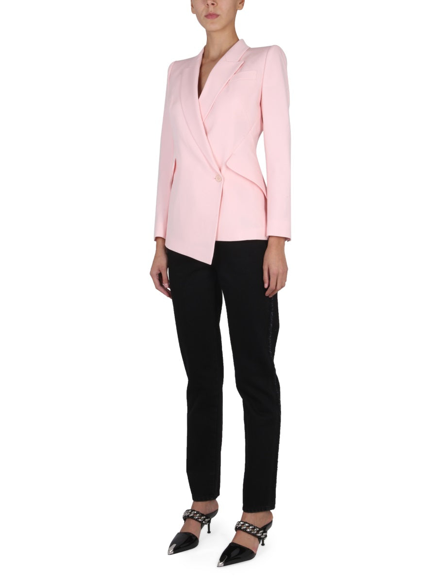 Alexander McQueen Jeans? Alexander Mcqueen Women Boyfriend Jeans Premium Designer Denim Jeans