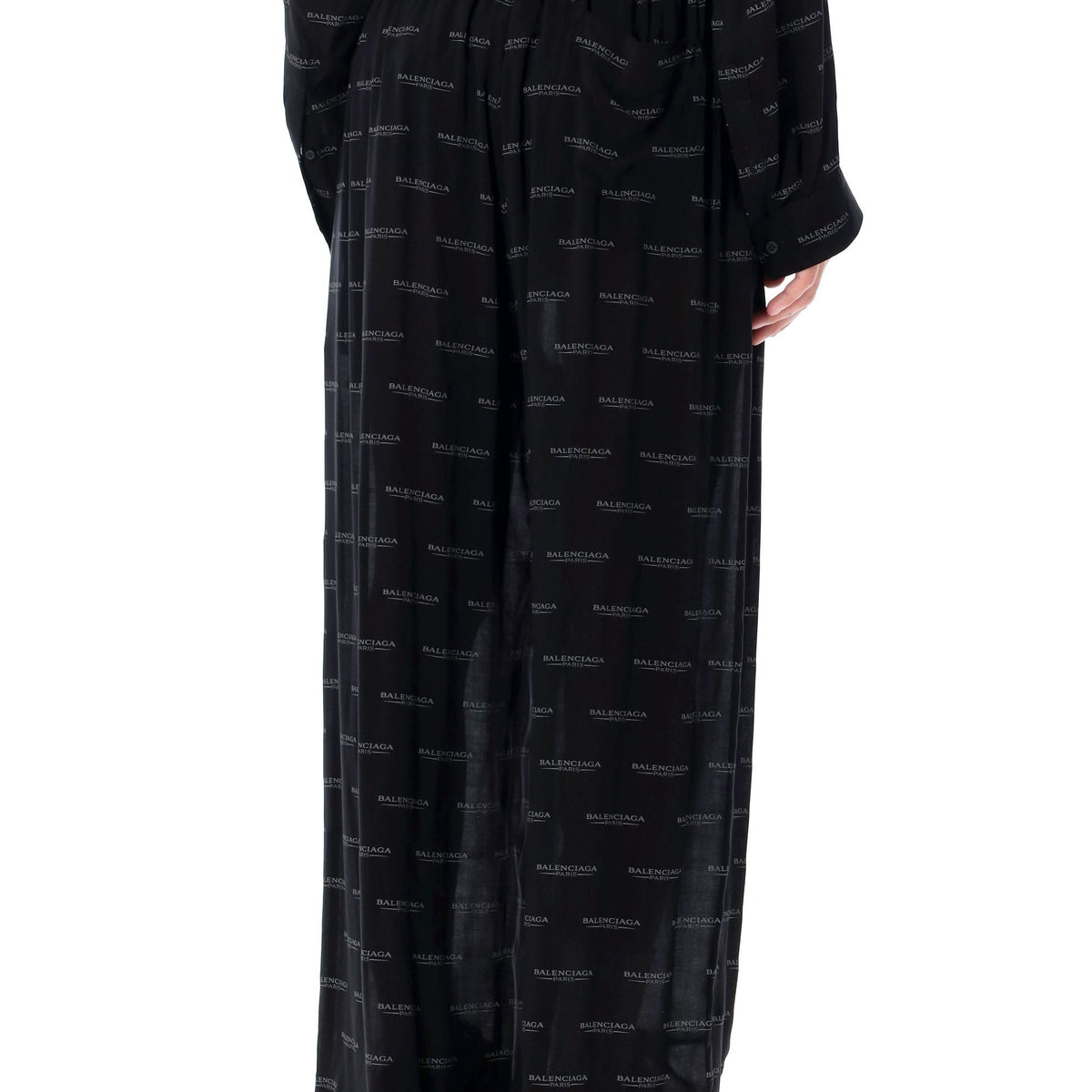 Balenciaga Pants- BALENCIAGA Logo Pyjama Pants - Size 50 Tailored Everyday Designer Pants