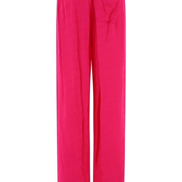 Balenciaga Pants- BALENCIAGA High Rise Regular Fit Monogram Trousers Tailored Everyday Designer Pants