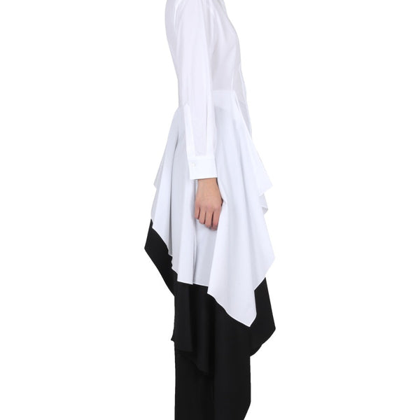 Alexander McQueen Tops? Alexander Mcqueen Women Asymmetric Shirt Premium Designer Casual Top