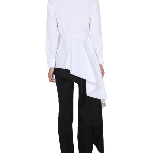 Alexander McQueen tee shirts side profile designer luxury fashion
