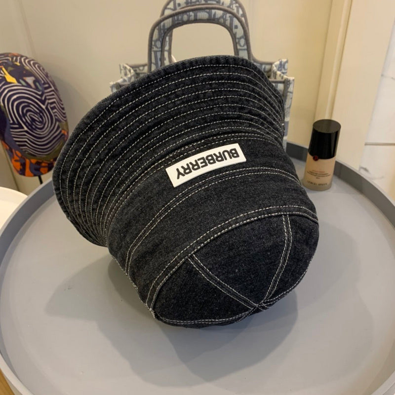 Front view of Burberry unisex cap