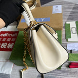 Handle and strap detail of signature sleek women's handbag – women's luxury accessory
