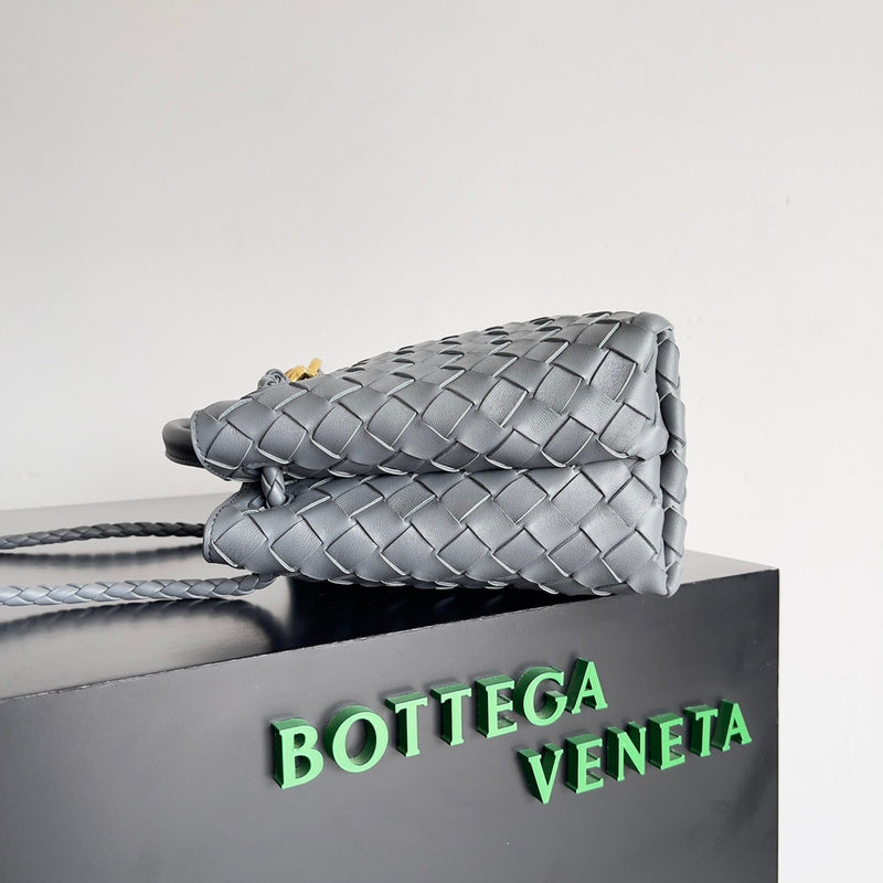 Effortless Vegan Leather Handbag - Polished Finish | Women's Designer-Inspired Purse #1572 - styled full view (image 7) of designer-inspired handbag