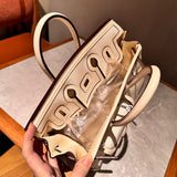 Interior view of sculpted premium bag