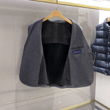 Back view of Louis Vuitton luxury clothing with relaxed-fit cut