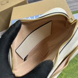 Front view of refined statement women's handbag – women's statement bag