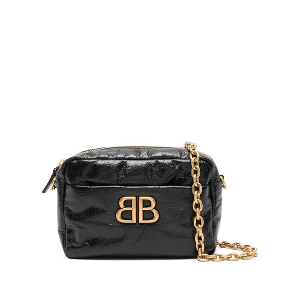 Balenciaga Bags- Balenciaga Black Shoulder Bags Women Elegant Everyday Designer Handbag
