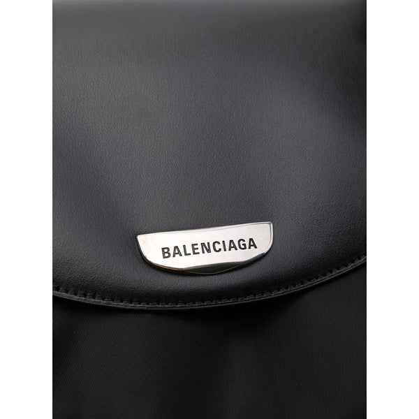 Balenciaga Bags- Balenciaga Black Shoulder Bags Women Luxury Designer Leather Handbag