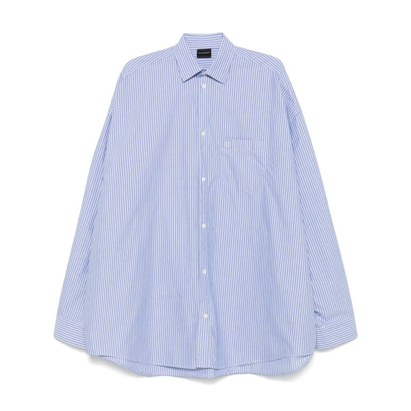 Balenciaga Tops- Balenciaga Blue Tops - Shirts Women Elegant Everyday Designer Top