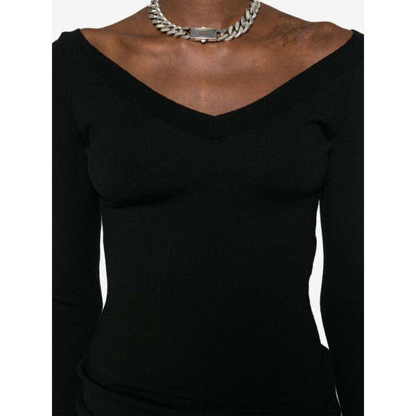 Balenciaga Sweaters- Balenciaga Black Knitwear - Jumpers Women Luxury Designer Knit Sweater