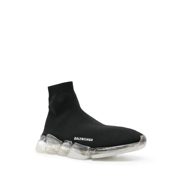 Close-up of Balenciaga athletic hardware and fine stitching