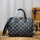 Side profile of refined modern women's handbag – women's luxury handbag