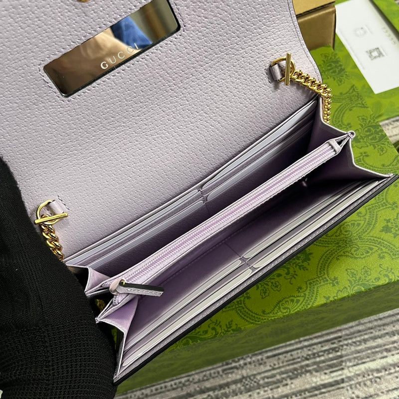Side profile of chic signature women's handbag – women's everyday handbag