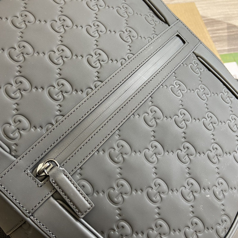 Front view of polished signature women's handbag – women's everyday handbag