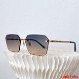 Lifestyle view of Louis Vuitton unisex sunglasses