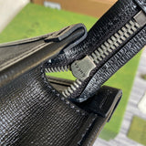 Interior view of everyday-luxe structured women's handbag – women's luxury handbag