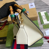 Top view of signature modern women's handbag – women's designer-style accessory