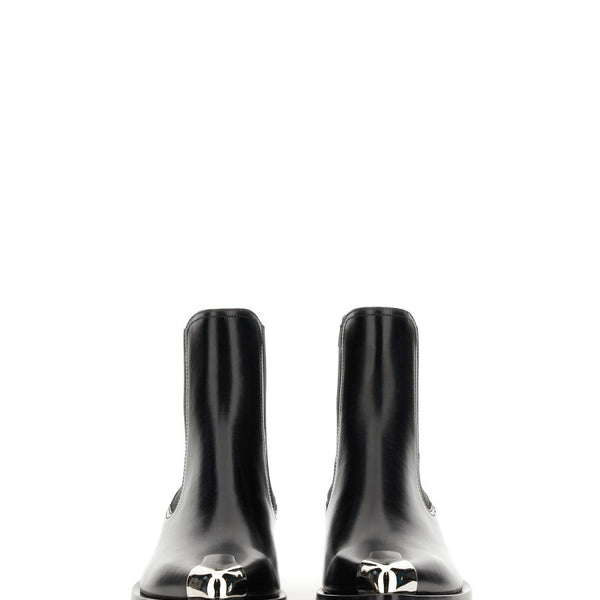 Alexander McQueen premium boots & booties detail and craftsmanship close-up