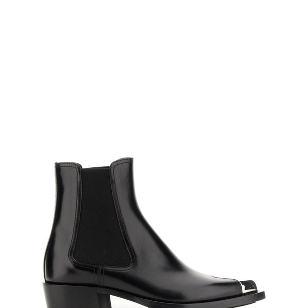 Alexander McQueen boots & booties luxury designer piece front view