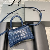 Structured Vegan Leather Handbag - Sleek Minimalist Lines | Women's Designer-Inspired Purse #674 - back view (image 4) of designer-inspired handbag