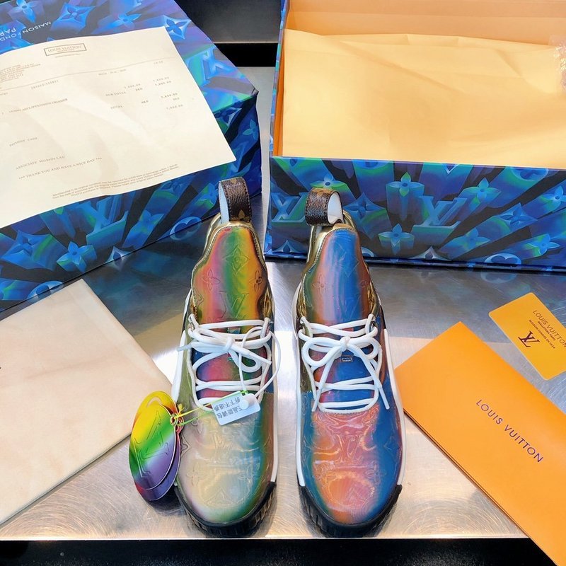 Louis Vuitton luxury shoes side view — premium authentic designer style