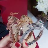 Angled view of Cartier unisex jewelry piece