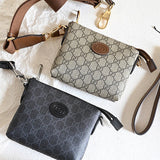 Front view of chic statement women's handbag – women's designer-style accessory