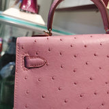 Close-up detail of graceful bag design