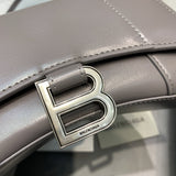 Sleek Vegan Leather Handbag - Modern Structured Build | Women's Statement Accessory #705 - interior view (image 6) of designer-inspired handbag