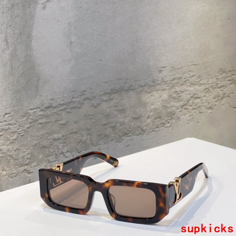 Lifestyle view of Louis Vuitton unisex sunglasses