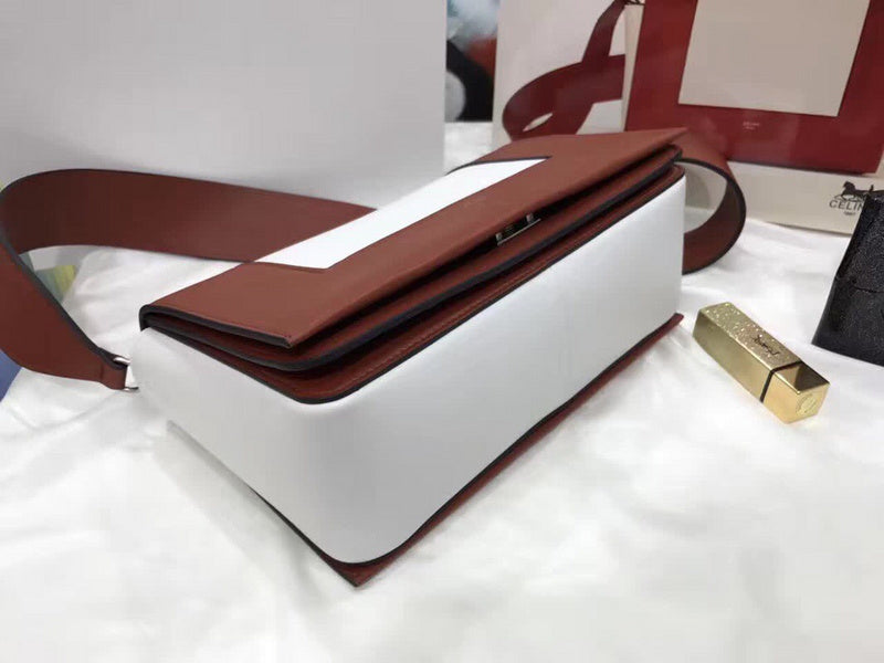Top view of premium modern women's handbag – women's luxury accessory