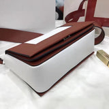 Top view of premium modern women's handbag – women's luxury accessory