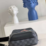 Back view of polished classic women's handbag – women's premium purse
