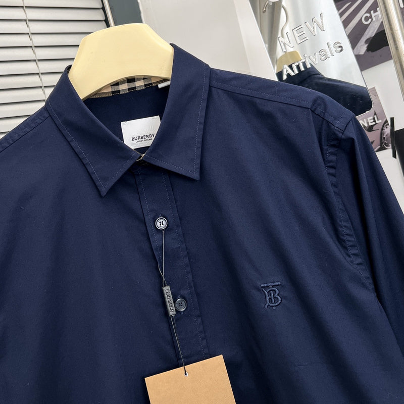 Burberry clothing close-up — premium authentic designer style