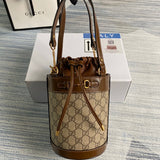 Side profile of statement premium women's handbag – women's designer-style accessory