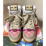 Gucci clean off-white luxury sneakers view 11 chunky sole construction