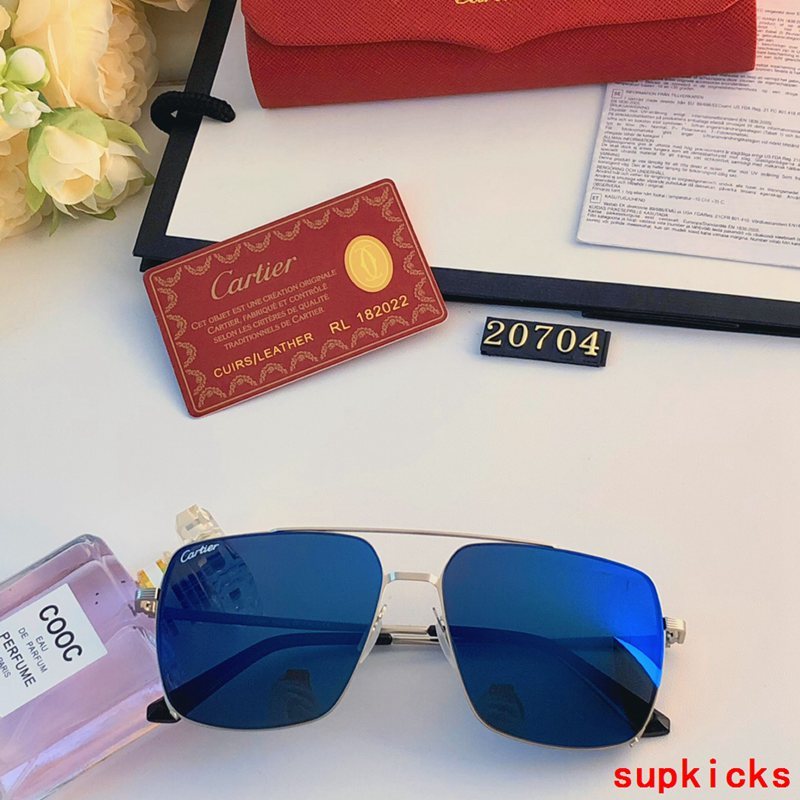 Front view of Cartier unisex sunglasses