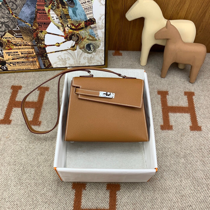 Structured bag shown from front angle
