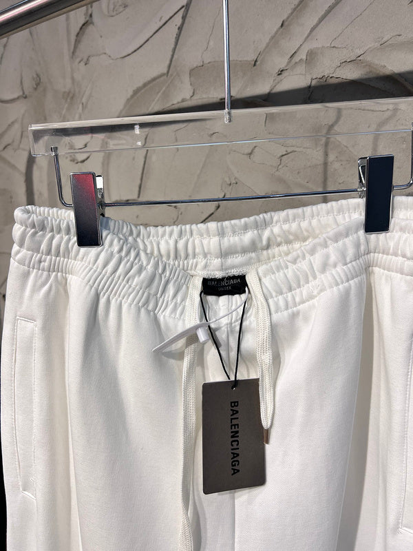 Close-up of Balenciaga designer clothing craftsmanship
