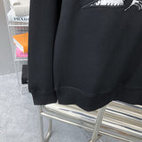Flat lay presentation of Louis Vuitton luxury clothing with streetwear-inspired cut