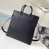 Interior view of structured sleek women's handbag – women's statement bag