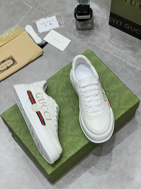 Gucci tonal black luxury sneakers view 5 padded collar comfort