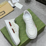 Gucci tonal black luxury sneakers view 5 padded collar comfort