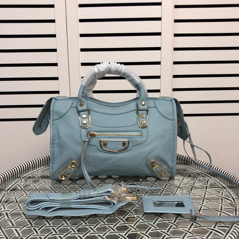 Front view of chic everyday-luxe women's handbag – women's statement bag