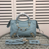 Front view of chic everyday-luxe women's handbag – women's statement bag