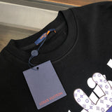 Full styled look of Louis Vuitton luxury clothing with relaxed-fit cut